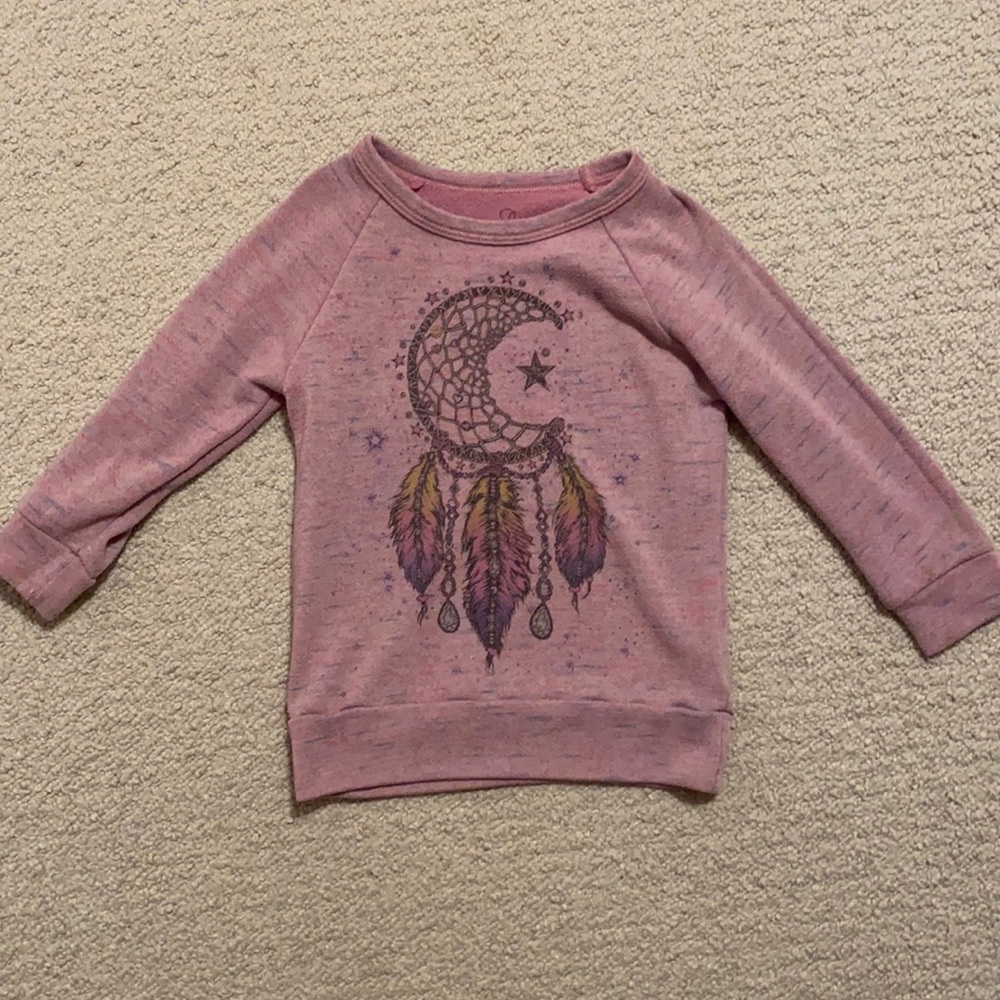 Lauren Moshi girls dreamcatcher sweatshirt